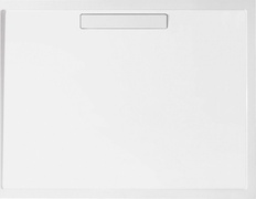 Поддон д/душа прямоуг. 1200х900хh18/100мм, квариловый, сифон в комплекте, (цв. белый глянц.) Squaro ZZ