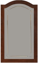 Зеркало Лоренцо 60, 600*1011*227мм, цвет светлый орех, БЕЗ светил. н. 93950, крепеж в комплекте ZZ