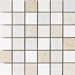 Mosaic Champagne & Seashell & Heartsmere Textured 5x5 ZZ |30.5x30.5