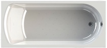 Гидромассажная ванна Николь, 1800x800 мм, (форсунки хром), БЕЗ панели, на каркасе, слив-перелив хром в комплекте XX