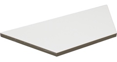 Trapezium Floor  Ice White Matt ZZ|9.8X23