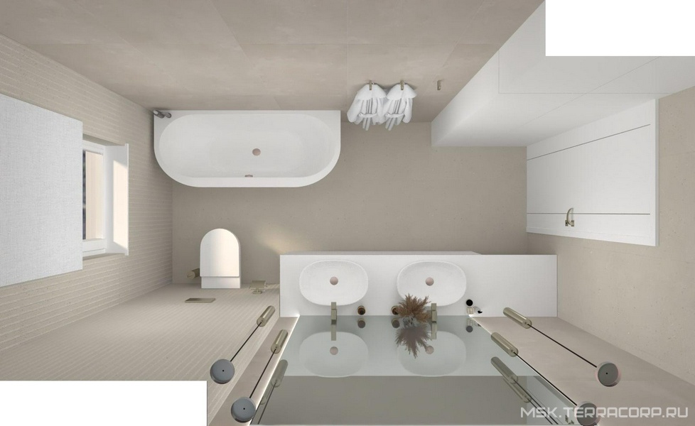 Ванная комната Dado Ceramica Geology дизайн