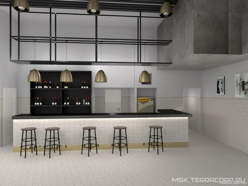 Мангальный двор Gracia Ceramica Oak дизайн