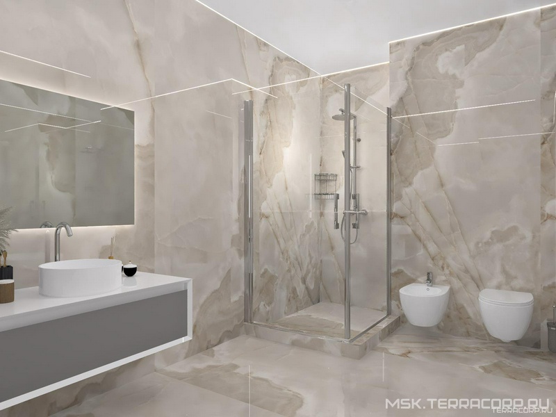 Душевая Rex Noisette дизайн