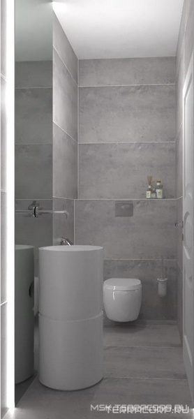 Санузел GRASARO Beton 2 дизайн