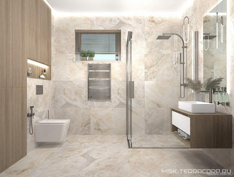 Душевая комната Гранитея Kykazar/Куказар дизайн