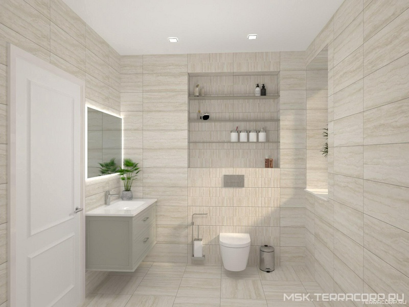 Ванная комната Gracia ceramica Rhodes дизайн