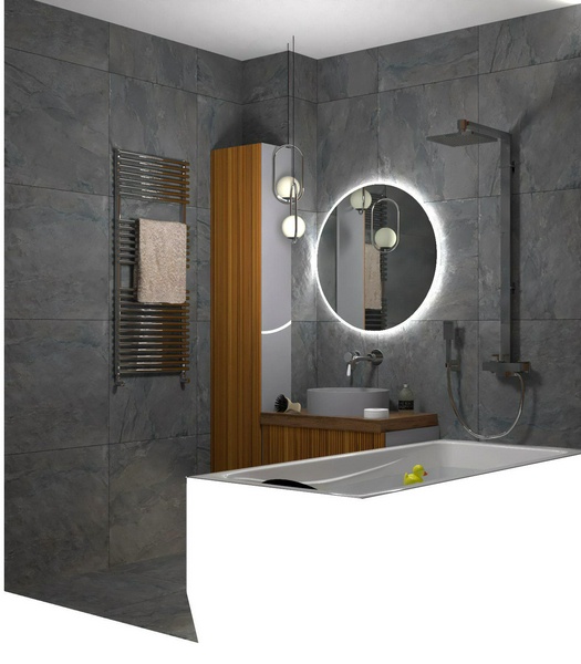 Ванная Таурано дизайн