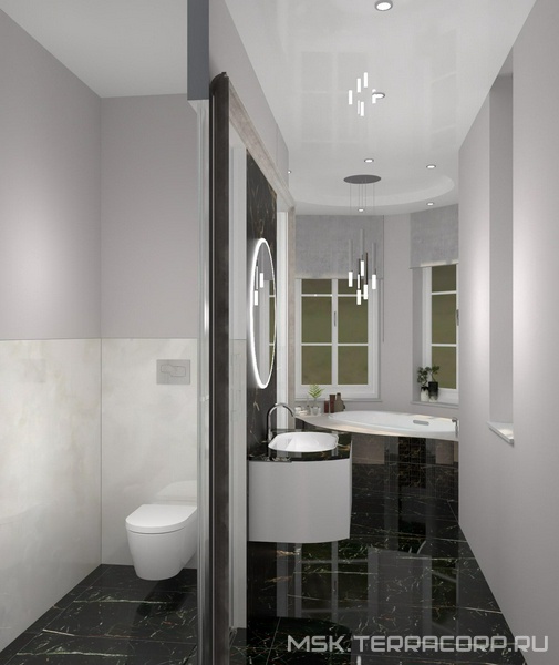 Совмещенная ванная комната Pamesa Cr.Pisa дизайн