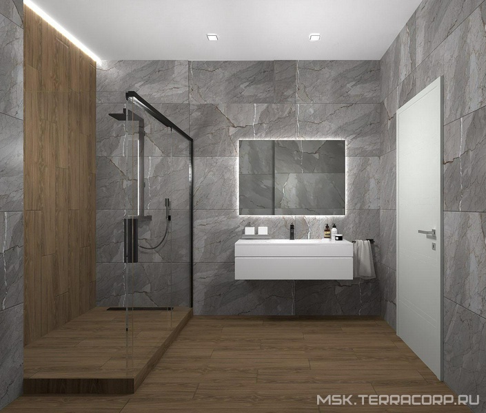 Душевая Idalgo Гранит Сансет дизайн