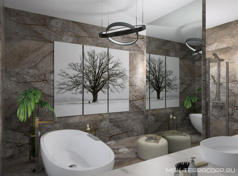 Совмещенный санузел Imola The Room 1 дизайн