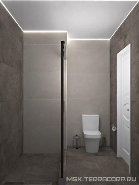 Душевая Exterior Ceramica дизайн