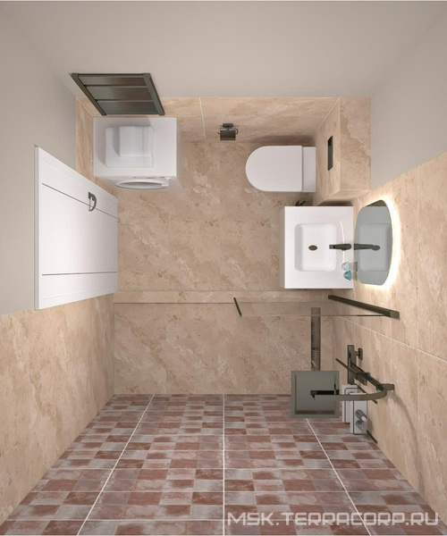 Душевая комната Pamesa Artisan дизайн