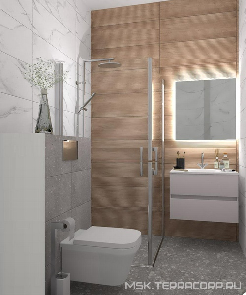 Душевая комната Gracia ceramica дизайн