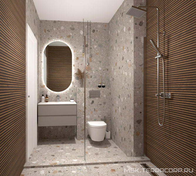 Душевая комната Idalgo Гранит Герда дизайн