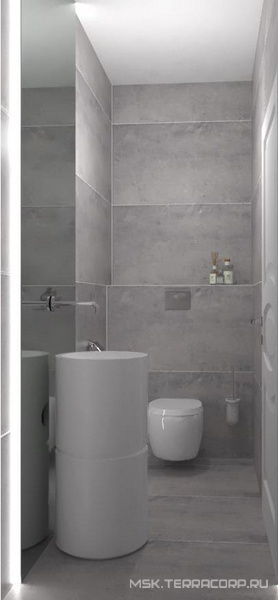 Санузел GRASARO Beton 2 дизайн