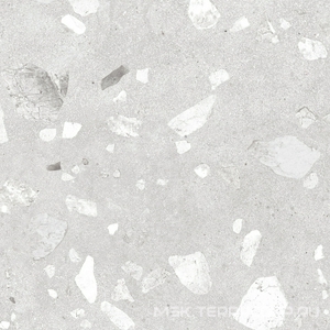 Керамогранит для пола и стены Gracia ceramica Терраццо  сер КГ 01 / Terrazzo grey PG 01  450х450 10400001252
