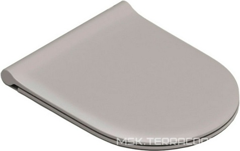 Сиденье для унитаза, Slim, с микролифтом, (цв.Tortora Satinato), Sfera- ZZ Catalano Zero 0551200032
