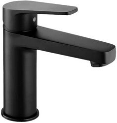 Смеситель для раковины, с д/к, (цв.черный матовый), Eclipse ZZ