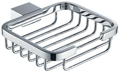 Мыльница-решетка настенная, (цв.хром), Infinity ZZ