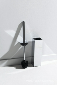 Ершик напольный в металлическом стакане, (цв.хром),  ZZ Allen Brau Infinity 6.21009-00