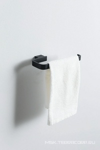 Полотенцедержатель 215мм, (цв.черный матовый),  ZZ Allen Brau Infinity 6.21010-31