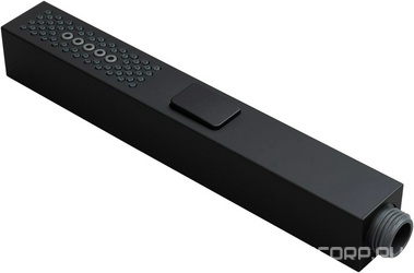 Лейка д/д ручная, 3 режима, (пластик цв.черный матовый), Infinity ZZ