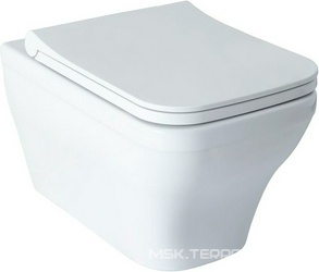 Унитаз подвесной 535х340мм, без сиденья, (цв.белый глянец), Infinity ZZ