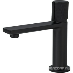 Смеситель для раковины, без д/к, (цв.черный матовый), Liberty