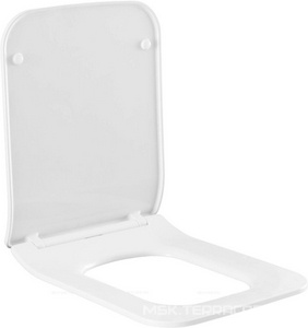 Сиденье для унитаза, с микролифтом, (цв.белый матовый),  ZZ Allen Brau Liberty 4.33008.21