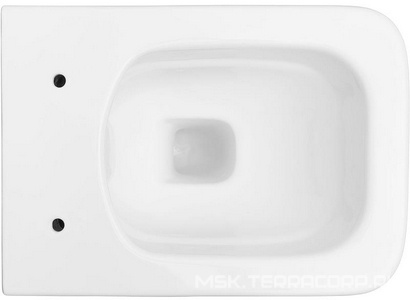 Унитаз подвесной 518х370мм, без сиденья, крепеж в компл., (цв.белый),  ZZ Allen Brau Liberty 4.33007.20