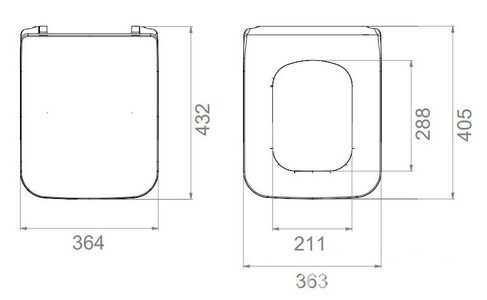 Сиденье для унитаза, с микролифтом, (цв.белый),  ZZ Allen Brau Liberty 4.33008.20