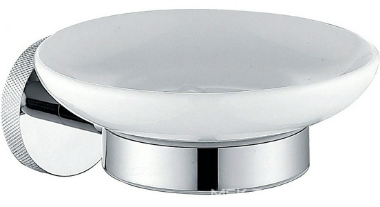 Мыльница настенная, (керамика, держат.цв.хром),  ZZ Allen Brau Priority 6.31005-00