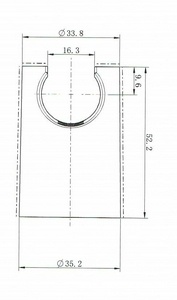 Кронштейн для ручного душа, (пластик цв.браш.никель),  ZZ Allen Brau Priority 5.31B15-BN