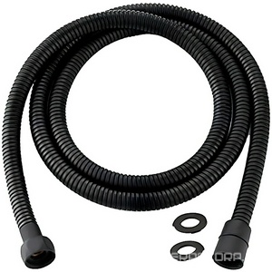 Шланг для душа, с защитой от перекручивания антитвист, 100см, 1/2 x 1/2, (металл цв.черный матовый),  ZZ Allen Brau Priority 5.31021-31