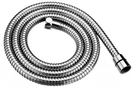 Шланг для душа, с защитой от перекручивания антитвист, 150см, 1/2 x 1/2, (метал цв.браш.никель),  ZZ Allen Brau Priority 5.31022-BN