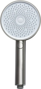 Лейка д/д ручная, 3 режима, (пластик цв.браш.никель),  ZZ Allen Brau Priority 5.31B20-BN