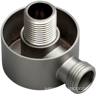 Шланговое подсоединение, кругл., 1/2, (цв.браш.никель),  ZZ Allen Brau Priority 5.31A15-BN