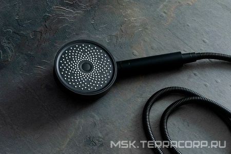 Лейка д/д ручная, 3 режима, (пластик цв.черный матовый),  ZZ Allen Brau Priority 5.31B20-31