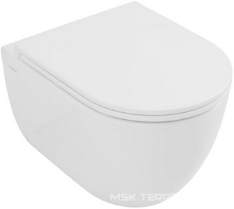 Унитаз подвесной 515х350мм, без сиденья, смыв Tornado, крепеж в компл., (цв.белый),  Allen Brau Priority 4.31008.20