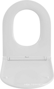 Сиденье для унитаза, с микролифтом, (цв.белый),  Allen Brau Priority 4.31010.20