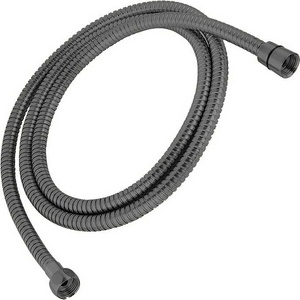 Шланг для душа, с защитой от перекручивания антитвист, 100см, 1/2 x 1/2, (металл цв.графит браш.),  ZZ Allen Brau Priority 5.31021-MG