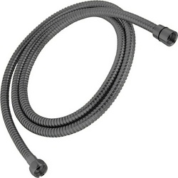 Шланг для душа, с защитой от перекручивания антитвист, 150см, 1/2 x 1/2, (метал цв.графит браш.), Priority ZZ