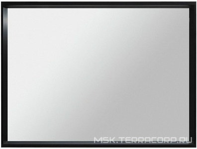 Зеркало 1000х750мм с LED-посветкой, сенс.выключателем, (цв.черный браш.),  ZZ Allen Brau Reality 1.32020.BB