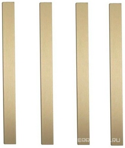 Комплект ручек цв.латунь браш (4 шт) для тумб REALITY (274187) ZZ Allen Brau Reality 1.32022.03