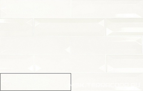 Керамическая плитка для стены APE Ceramica Reality Refraction Snow 7.5x30 A036323