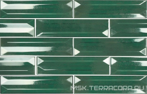 Керамическая плитка для стены APE Ceramica Reality Refraction Palm 7.5x30 A036322