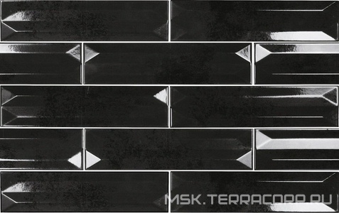 Керамическая плитка для стены APE Ceramica Reality Refraction Night 7,5x30 n126453