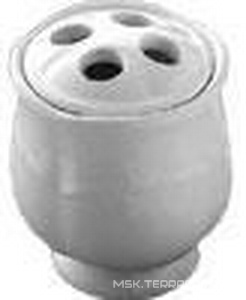 Стакан-держатель зубных щеток настольный, керамический,  ZZ Devon & Devon Emily MIL523E