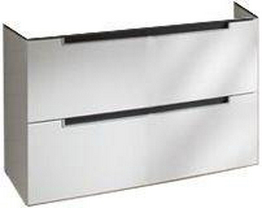 Тумба 537хh421х423мм, д/раковины 550мм, (1 выдв.отдел., 1 контейнер д/аксес., крепёж в комп., (цв. DH Glossy White)  ZZ Villeroy & Boch Subway 2.0 A68600DH